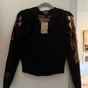 Jon Hardy Cashmere hooded sweater